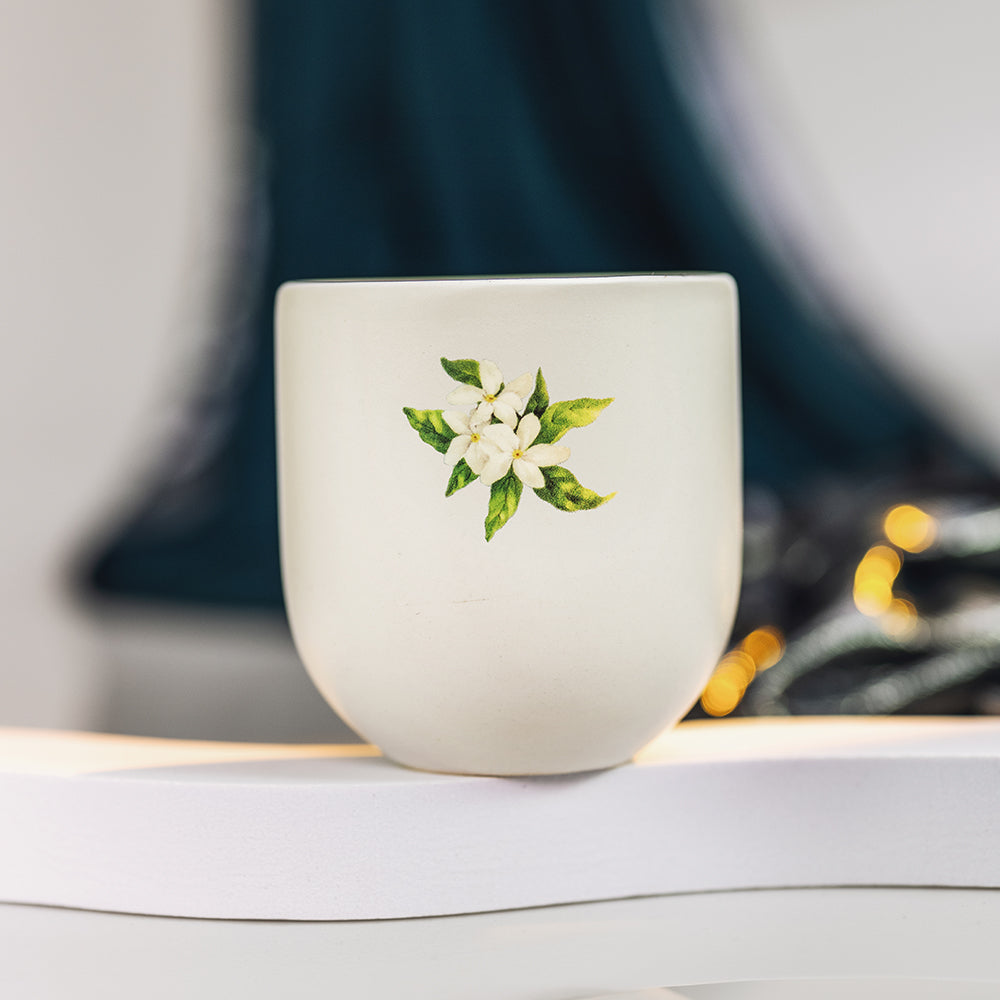 Lumânare Parfumată, Aromă Iasomie, Ardere 24h - Colecția Jardin