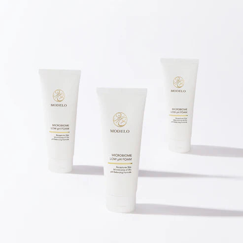 Spumă de Curățare MODELO Microbiome | pH Scăzut & Postbiotice | 150 ml