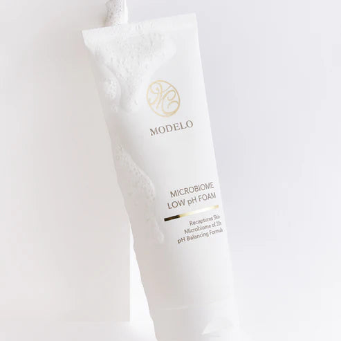 Spumă de Curățare MODELO Microbiome | pH Scăzut & Postbiotice | 150 ml