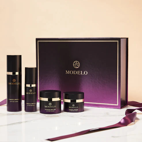 Set MODELO Stemcell Peptide | Lifting & Fermitate | 4 Produse Anti-aging