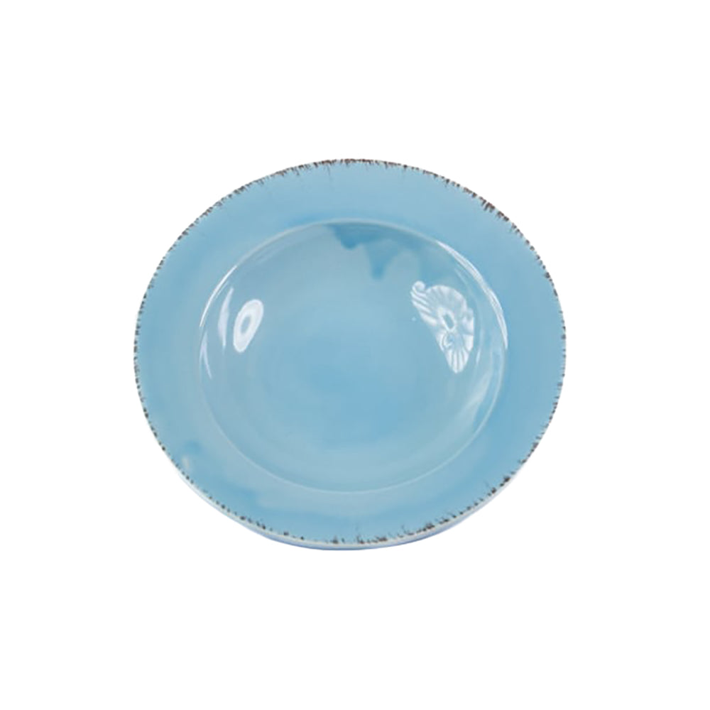 Set 6 boluri GLAZE - Albastru, 25,5cm | Veselă Premium