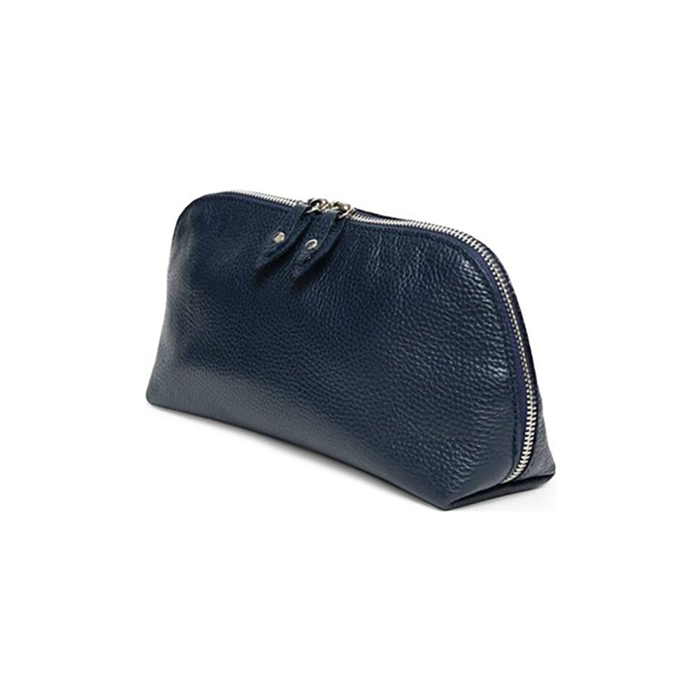 Geantă Portfard Tropez Damă - Piele Naturală, Bleumarin