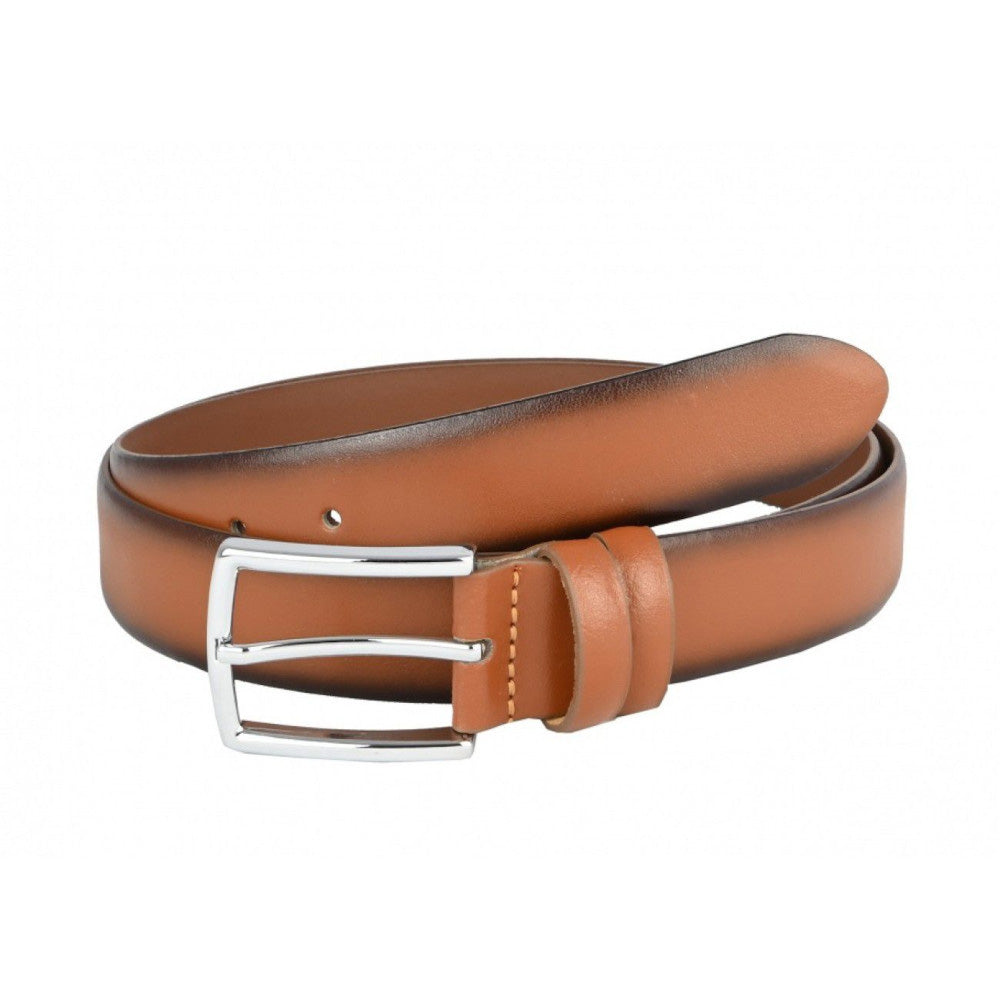 Curea Nanobelts Alpin Polo din Piele Naturală pentru Bărbați - Coniac