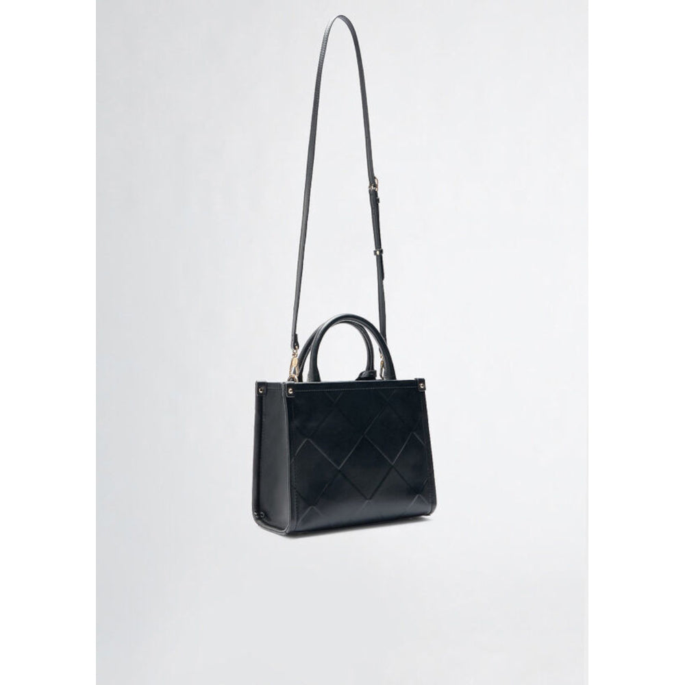 Geantă neagră de Cumpărături Liu Jo – Mică, Elegantă, cu Atitudine