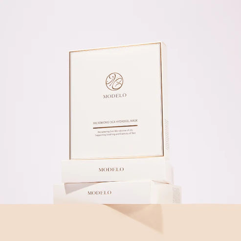 Set 5 Măști de Față MODELO | Hidrogel Calmant & Regenerator cu Postbiotice