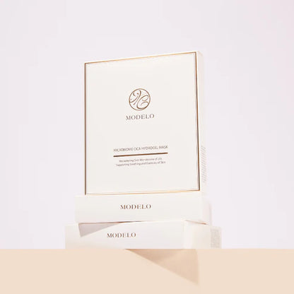 Set 5 Măști de Față MODELO | Hidrogel Calmant & Regenerator cu Postbiotice