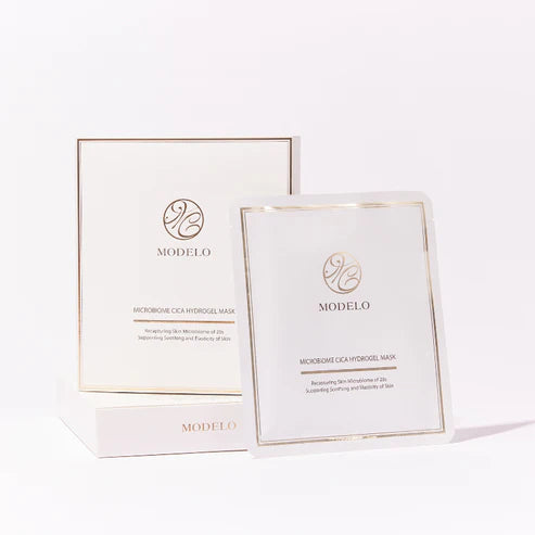 Set 5 Măști de Față MODELO | Hidrogel Calmant & Regenerator cu Postbiotice