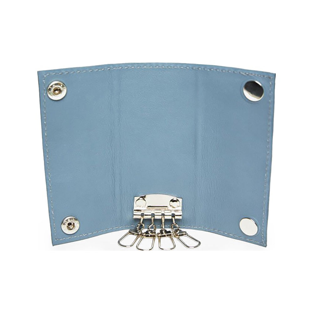 Portchei de Damă Anna Fellini - Piele Naturală, Albastru (Bleu)