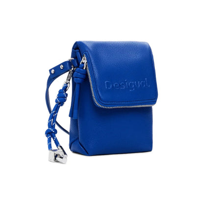 Geantă Mini pentru Telefon Desigual Mone Half Phone Phantasy - Imitație Piele, Albastru