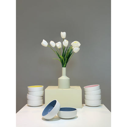 Set 6 boluri colorate  - 16 cm (700 ml)