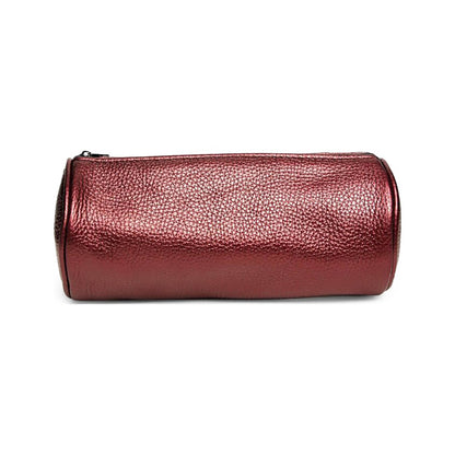 Geantă Portfard Skin Damă - Piele Naturală, Bordo