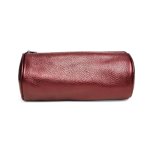 Geantă Portfard Skin Damă - Piele Naturală, Bordo