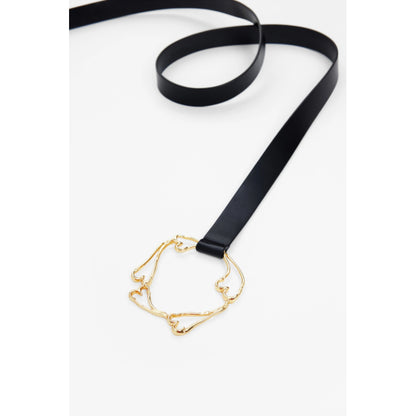 Curea de Damă Desigual „Zalio Hearts Leather” - Negru