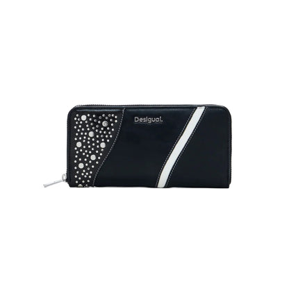 Portofel „Punkette Fiona” - Negru, Minimalist și Elegant