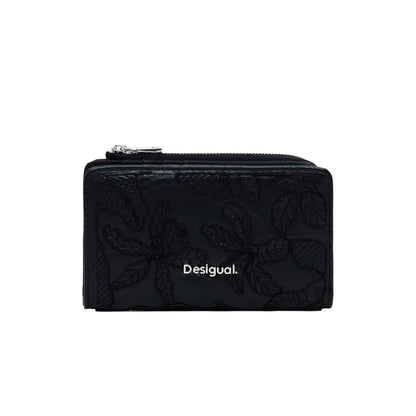 Portofel Desigual „Mone Jolie Emma 2.0” - Negru, Minimalist și Compact