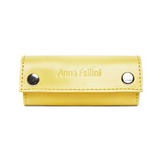 Portchei de Damă Anna Fellini - Piele Naturală, Galben