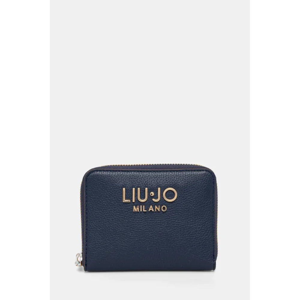 Portofel Compact Liu Jo, Albastru – Eleganță și Funcționalitate