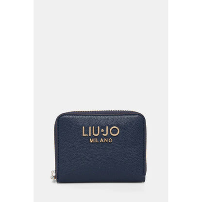 Portofel Compact Liu Jo, Albastru – Eleganță și Funcționalitate