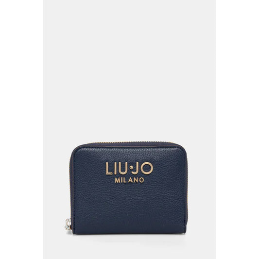 Portofel Compact Liu Jo, Albastru – Eleganță și Funcționalitate