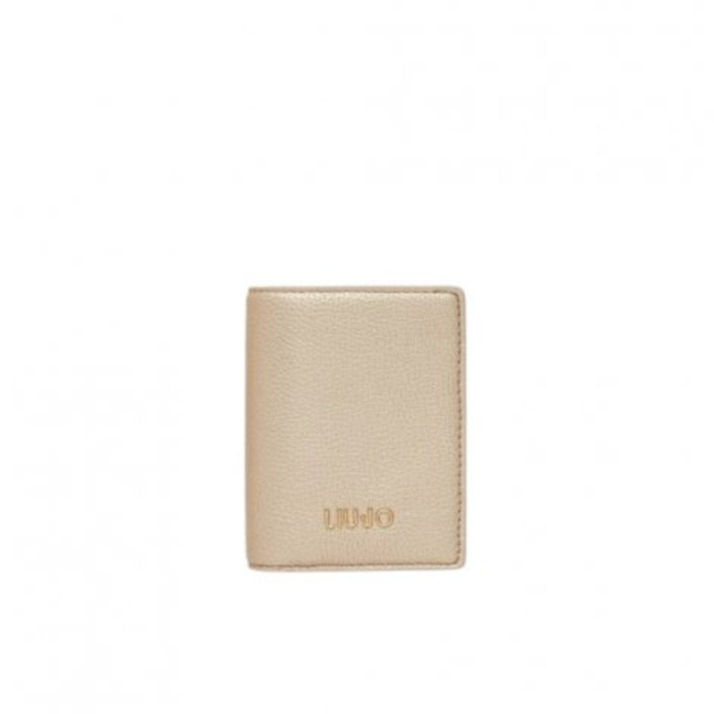 Portofel Compact Liu Jo în Nuanță Auriu Metalic – Accesoriu Elegant