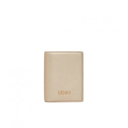 Portofel Compact Liu Jo în Nuanță Auriu Metalic – Accesoriu Elegant