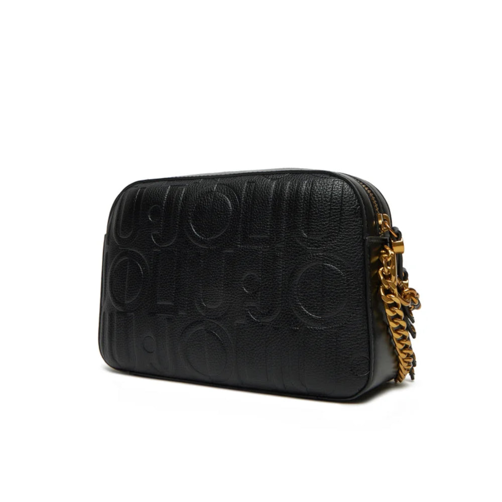 Geantă Liu Jo Elegantă, Crossbody, Neagră cu Detalii Aurii