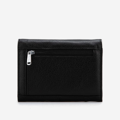 Portofel Vera Pelle - Piele Naturală Neagră | Compact și Elegant