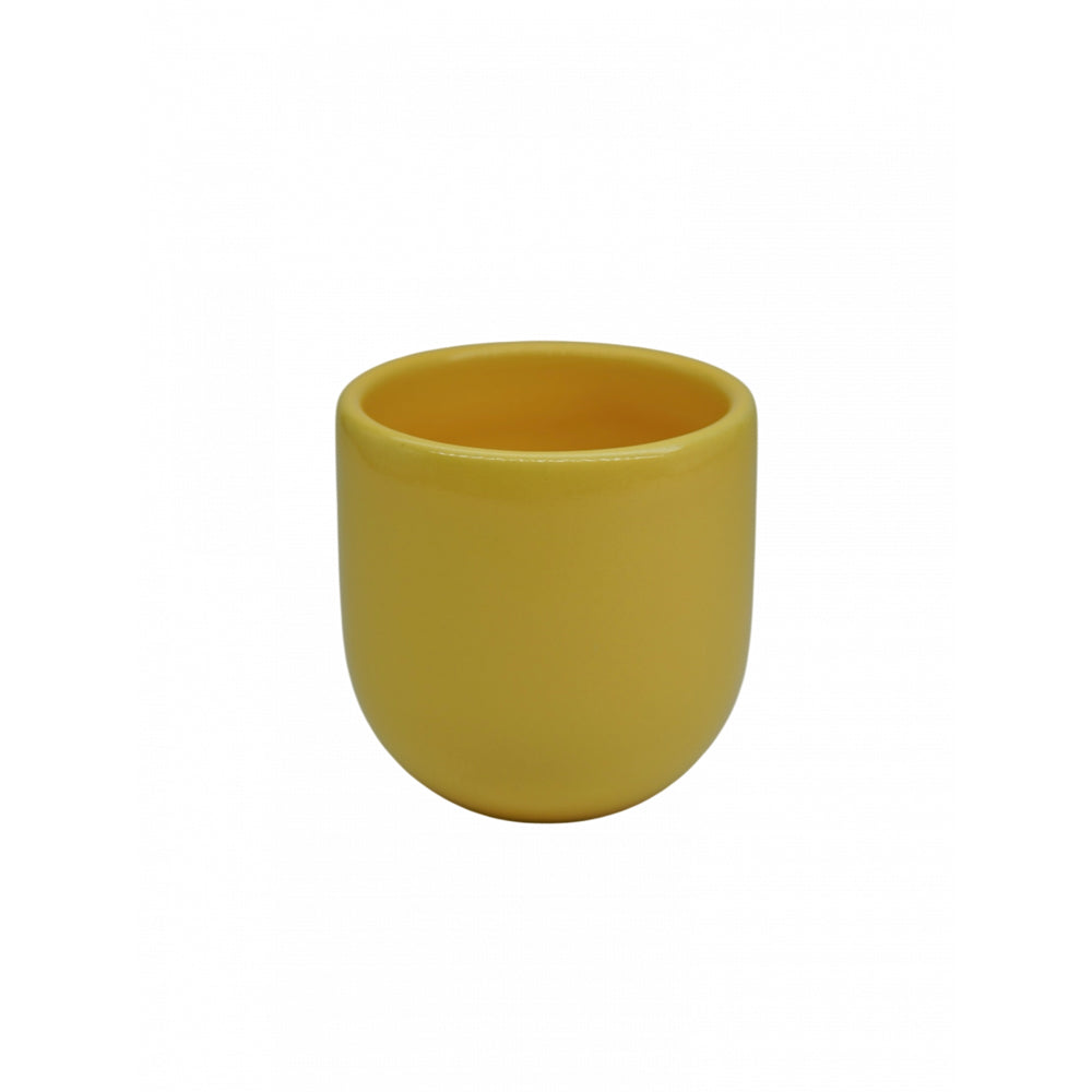 Pahar Ceramică Unică NOVUM, 250 ml | Glazurată Manual pentru Cafea și Desert