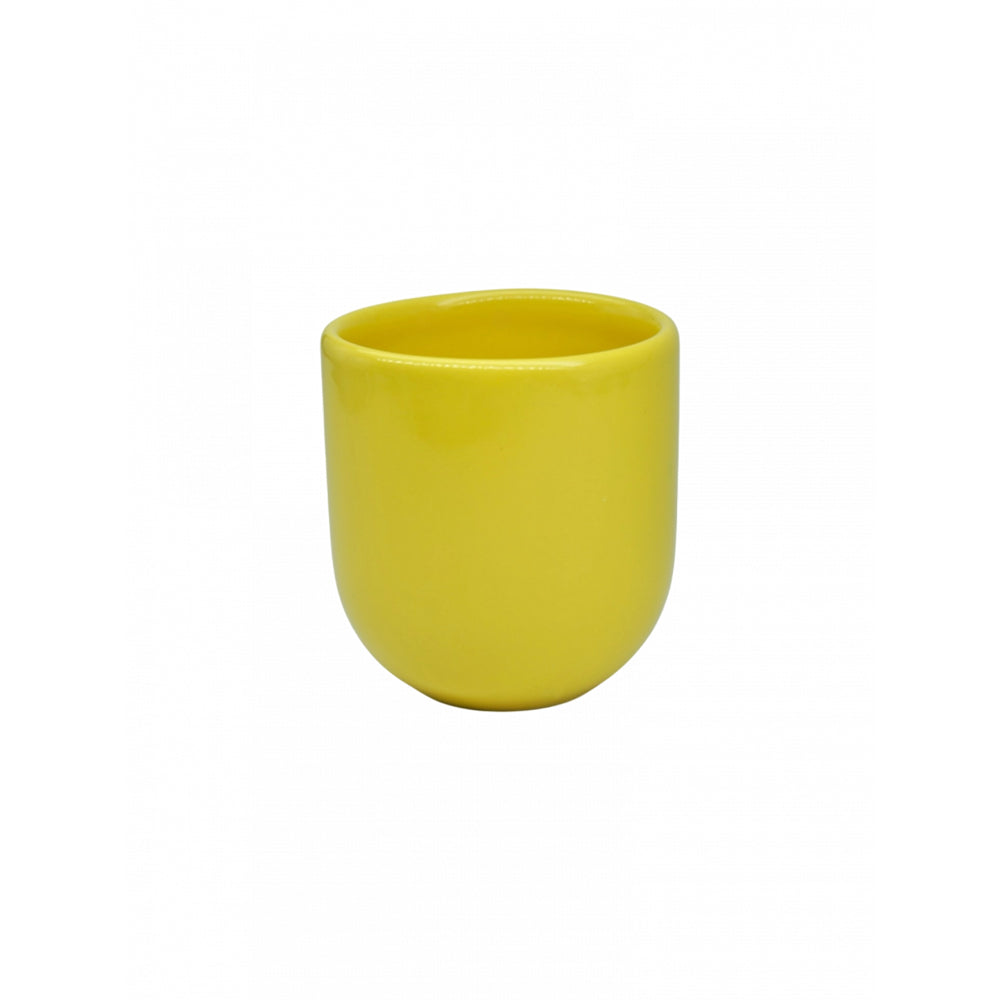 Pahar Ceramică Unică NOVUM, 250 ml | Glazurată Manual pentru Cafea și Desert