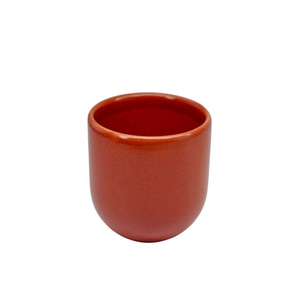 Pahar Ceramică Unică NOVUM, 250 ml | Glazurată Manual pentru Cafea și Desert