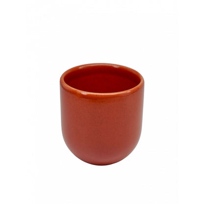 Pahar Ceramică Unică NOVUM, 250 ml | Glazurată Manual pentru Cafea și Desert