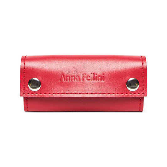 Portchei de Damă Anna Fellini - Piele Naturală, Roșu