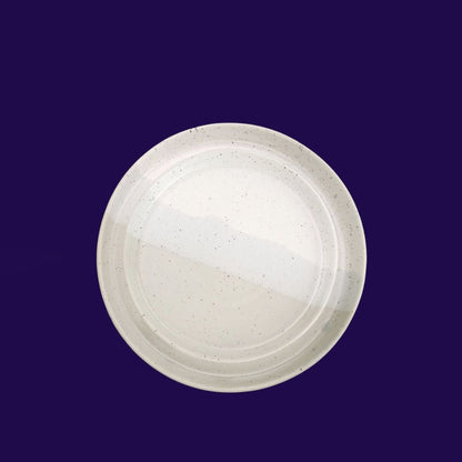 Set 12 Farfurii Artizan GRI Arhitect - 25 cm - 20 cm