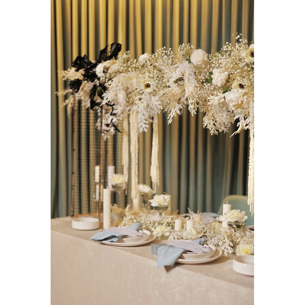 Set Casablanca - 24 Piese Premium (Alb Ivory, Glazurat Manual)